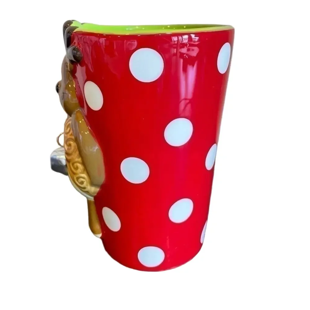 Pier 1 Reindeer Jingle Bell Holiday Mug